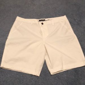 Aeropostale pure white shorts size 36 extra button attached New without tags